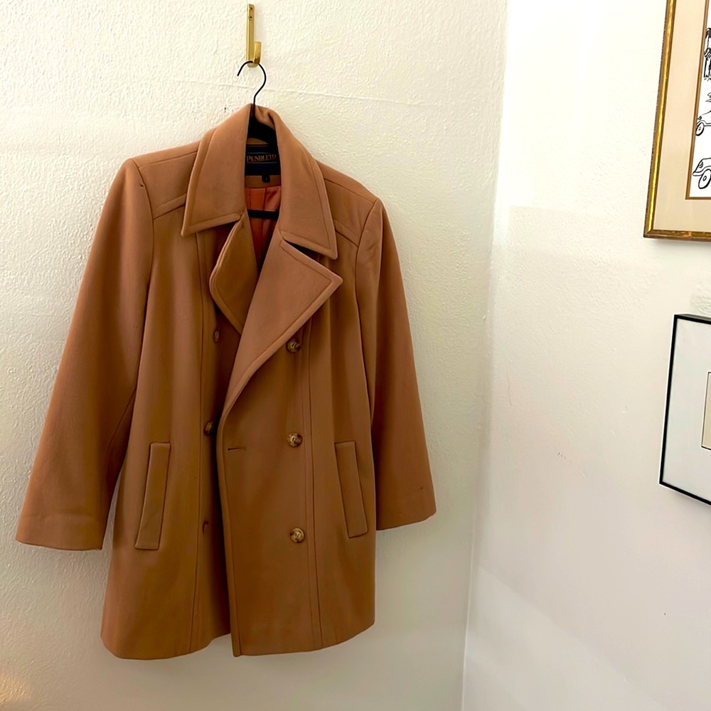Authentic Pendleton Coat - Gorgeous Carmel Color … - image 2